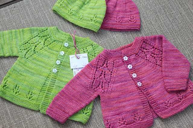 0-3 month cardigan knitting pattern