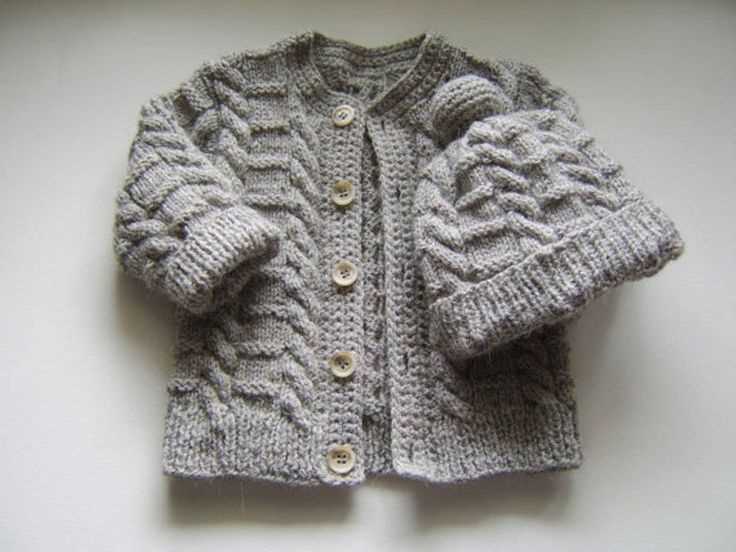 0-3 month cardigan knitting pattern