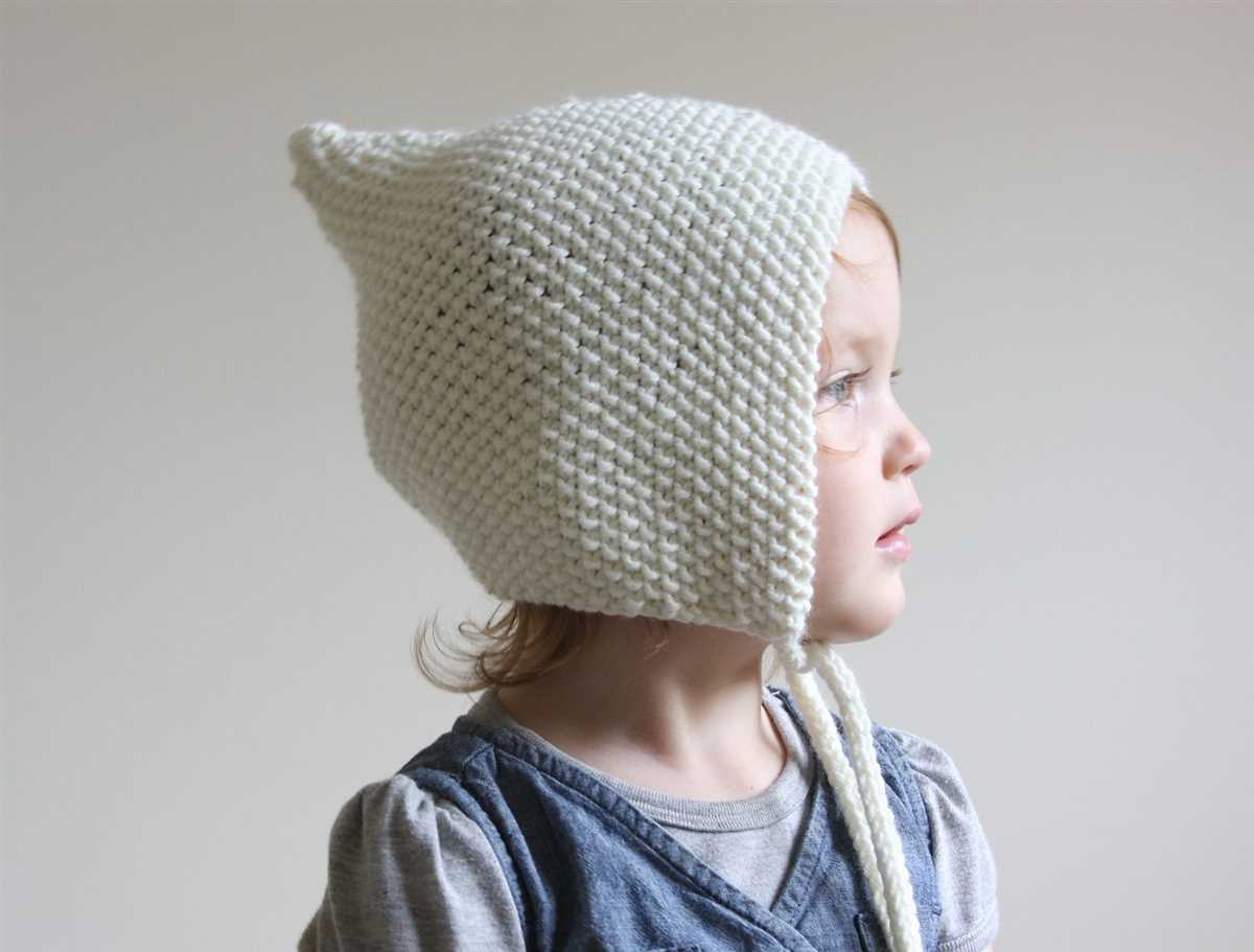 0 3 month knit hat pattern