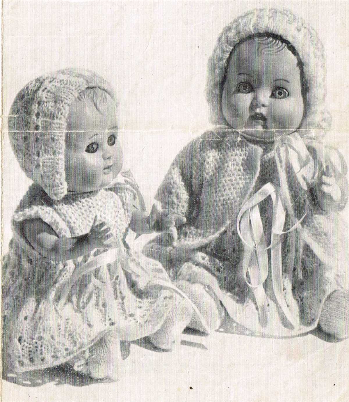 12 inch doll clothes knitting patterns free