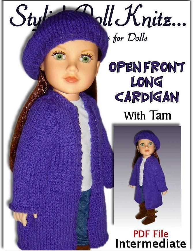 18 inch doll knitting patterns