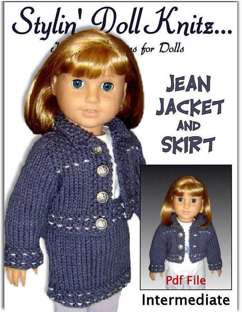 18 inch doll knitting patterns