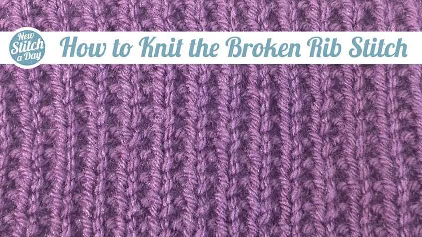 1x1 rib knit hat pattern