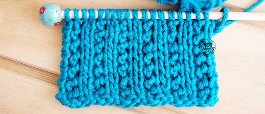 1x1 rib knit hat pattern
