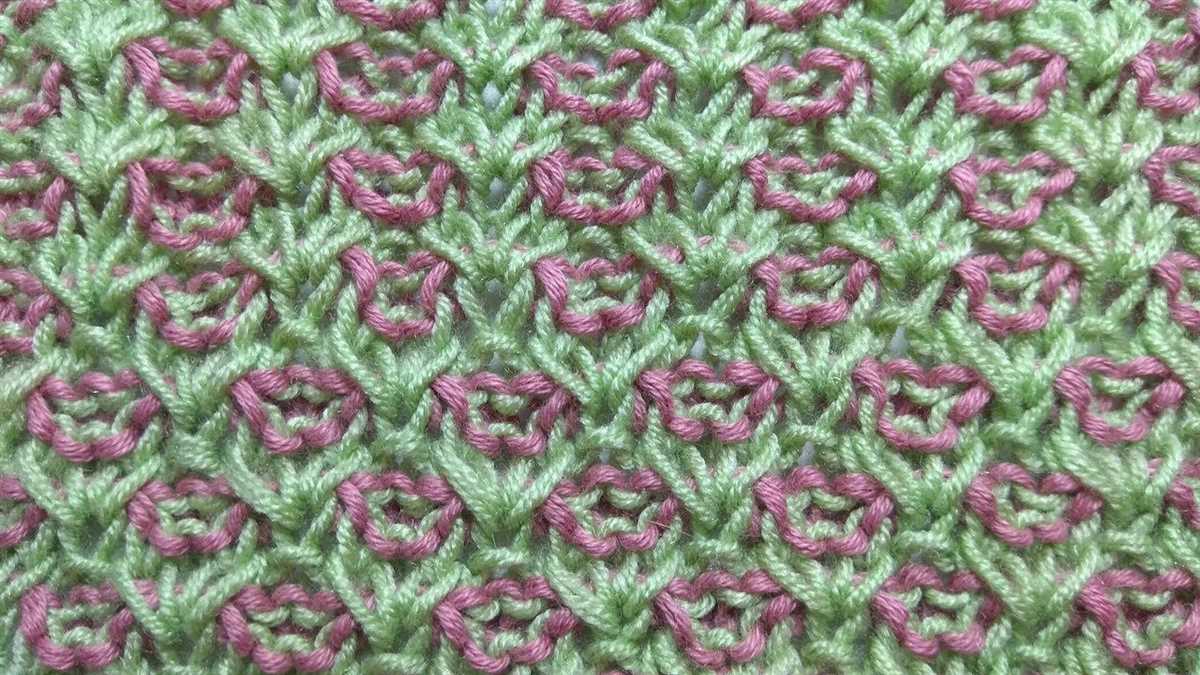 2 color knitting patterns