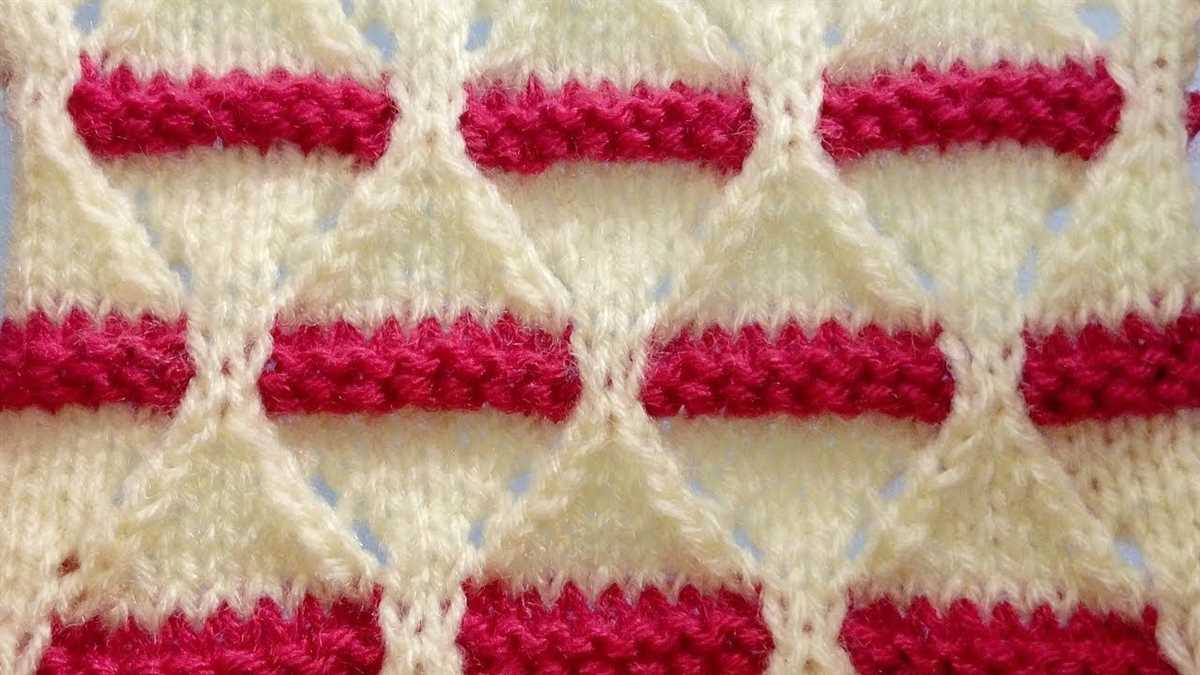 2 color knitting patterns
