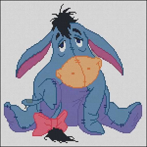 Eeyore knitting pattern