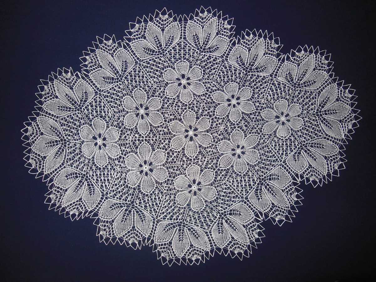 Knitted tablecloth patterns