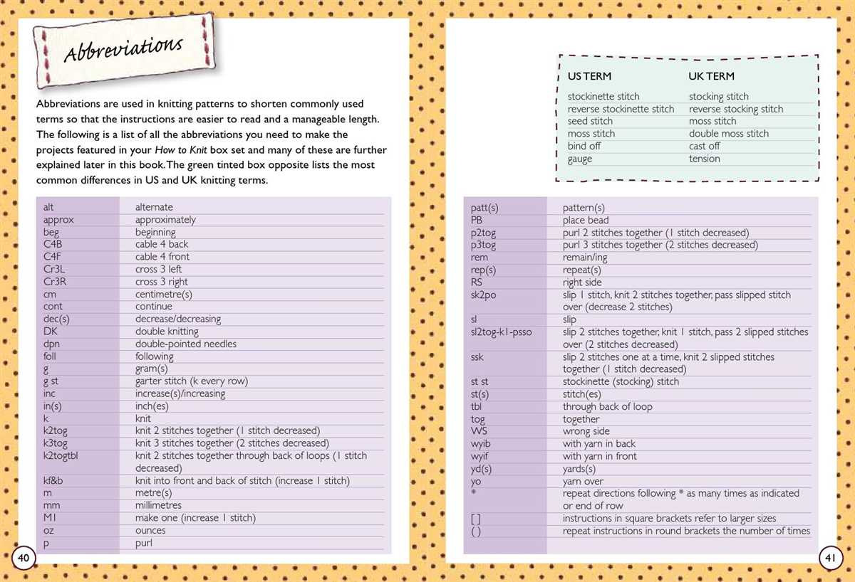 How to decrease the size of a knitting pattern