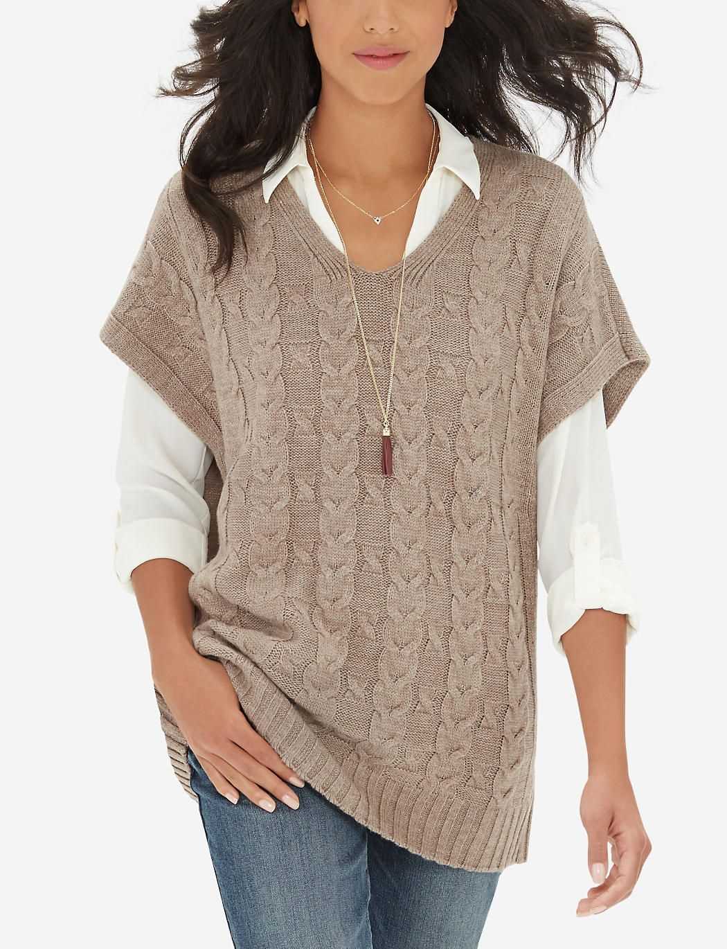 Free v-neck vest knitting pattern