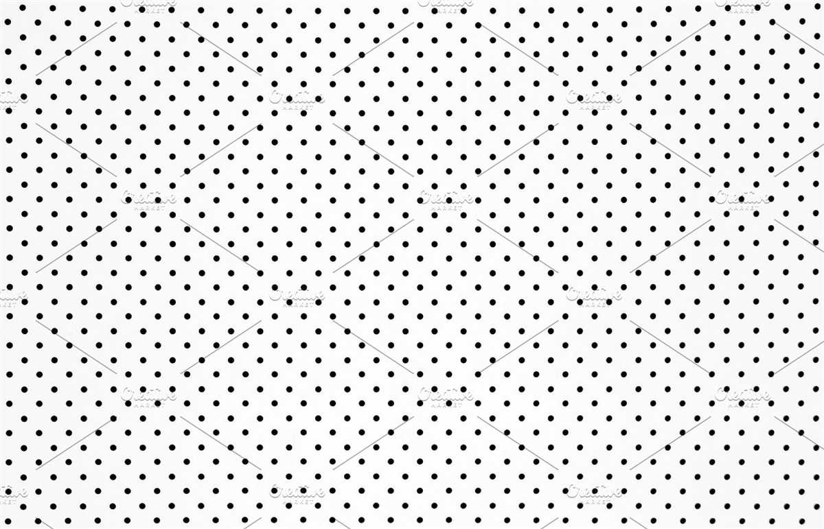 Polka dot knitting pattern