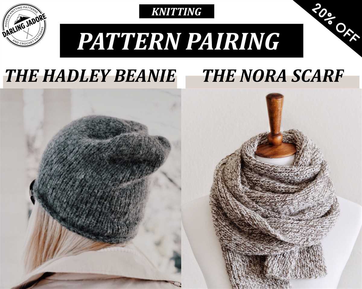 Beginner knit beanie pattern