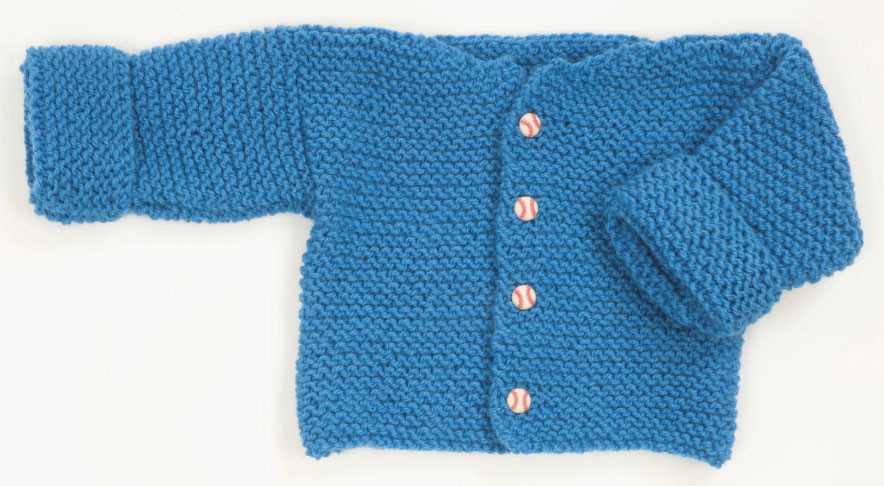 Free knitting pattern for baby