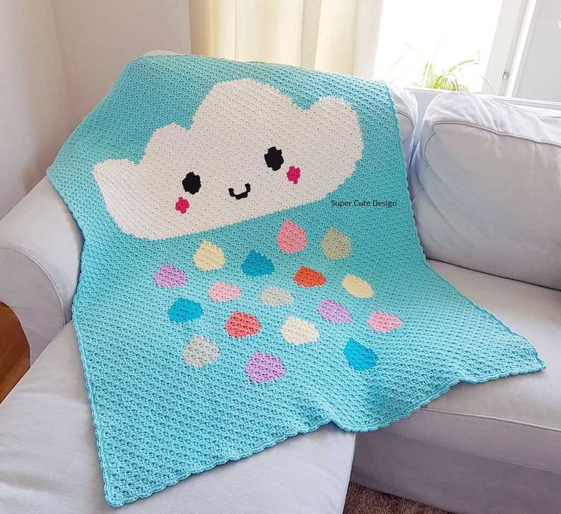 Cloud blanket knitting pattern