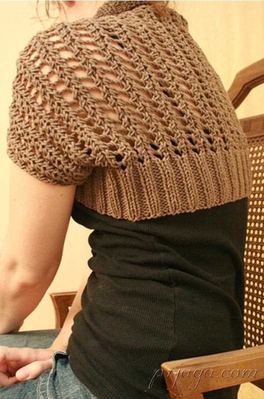 Knit bolero pattern free