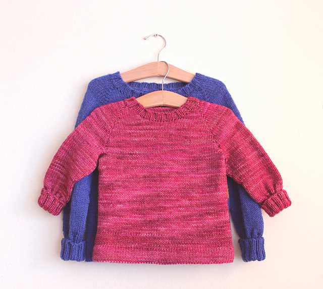 Knitting pattern top down raglan sweater