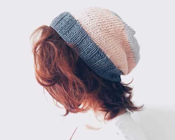 Knit summer beanie pattern