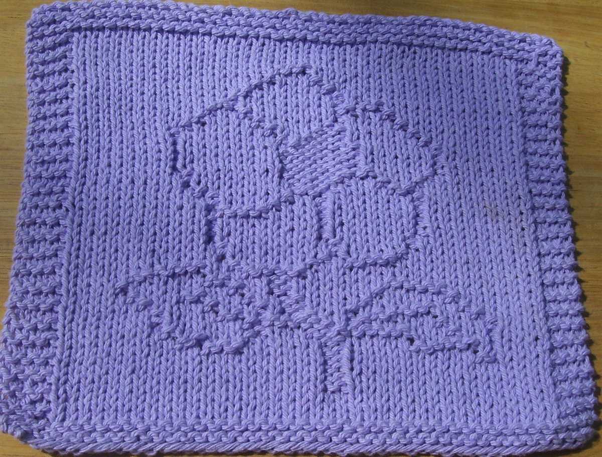 Dishcloth knitting patterns ravelry