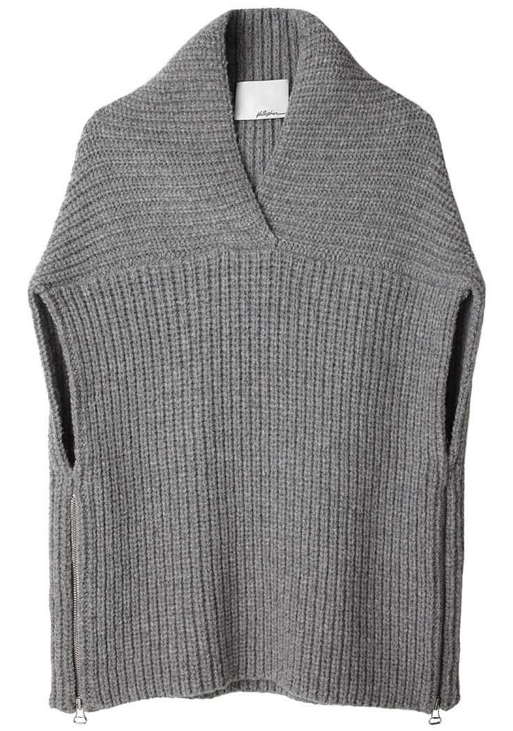 Knitted tabard vest pattern