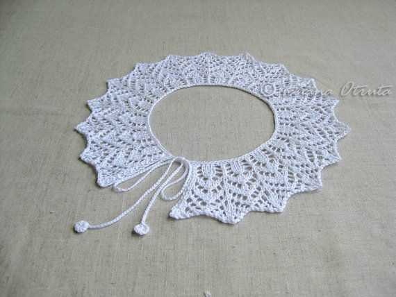 Knit peter pan collar pattern