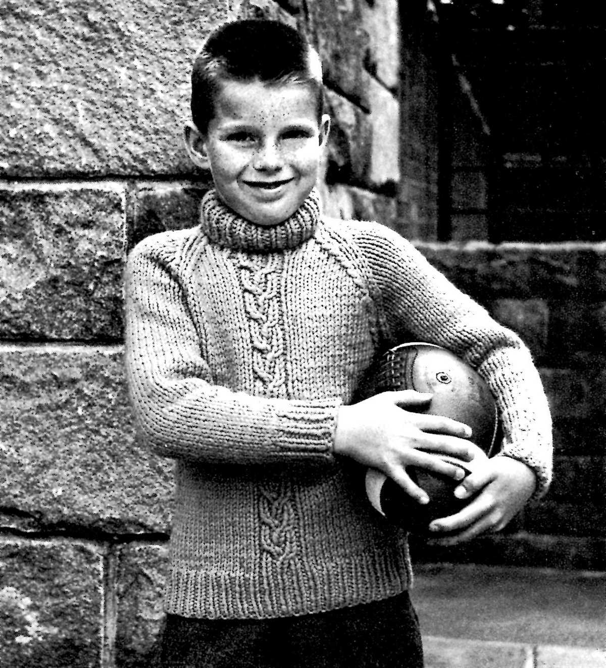 Free turtleneck dickie knitting pattern