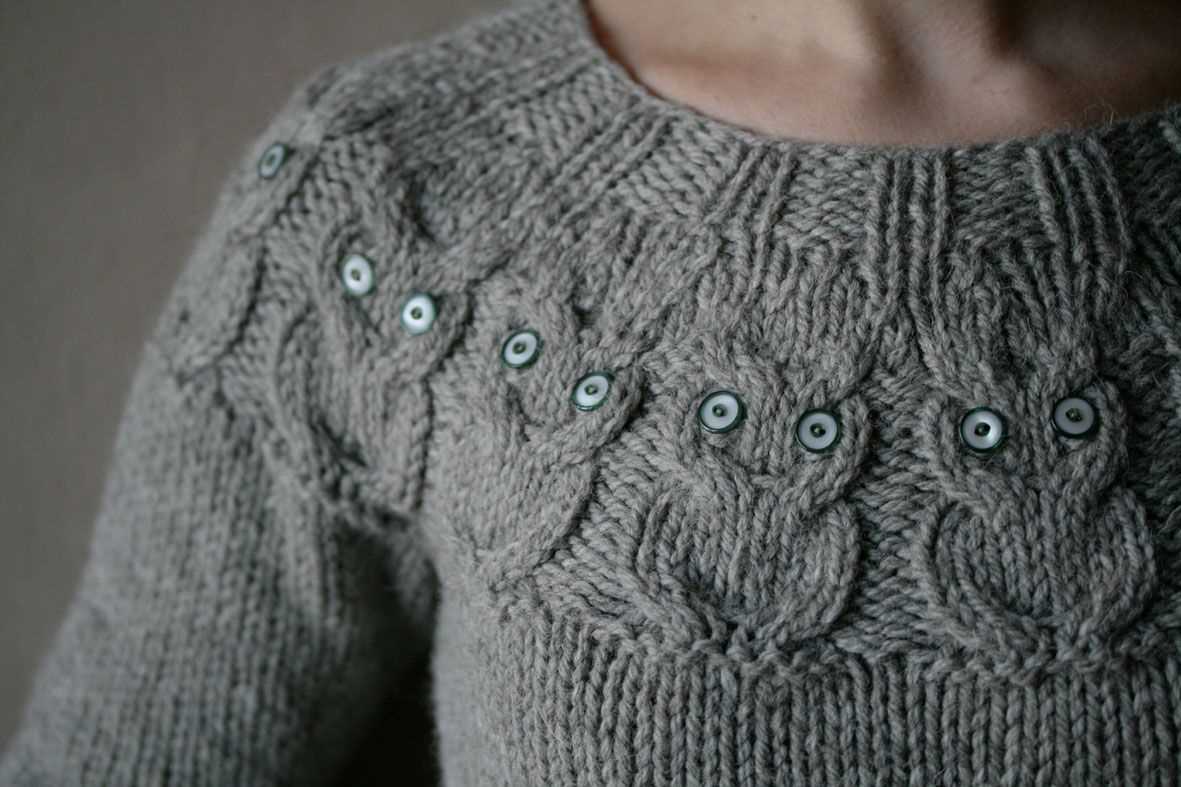 Create your own adorable owl with this free knitting pattern Owl knitting pattern