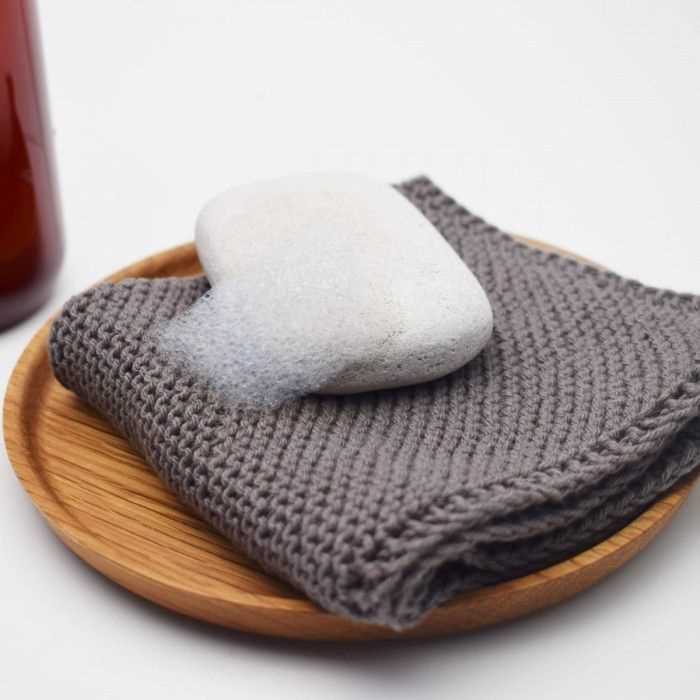 Corner to corner knitted dishcloth pattern