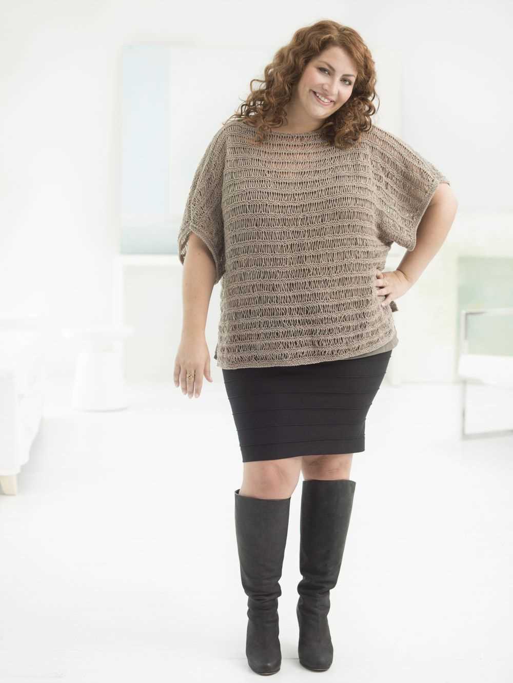 Free plus size knitting patterns