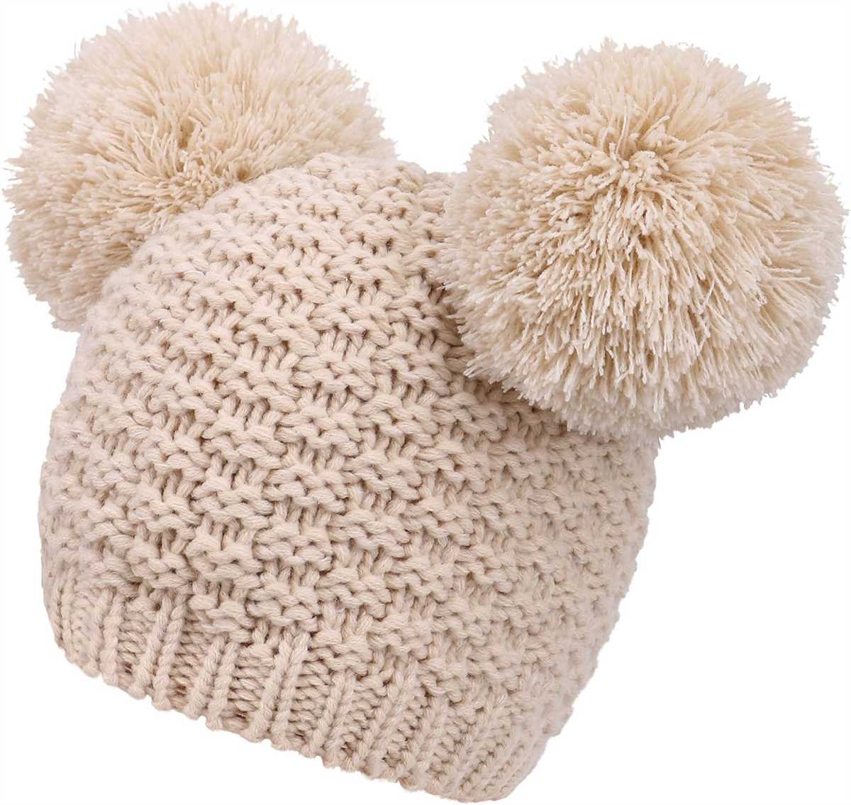 Chunky knit bobble hat pattern