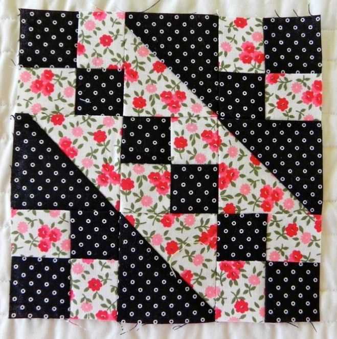 Knitted quilt block patterns