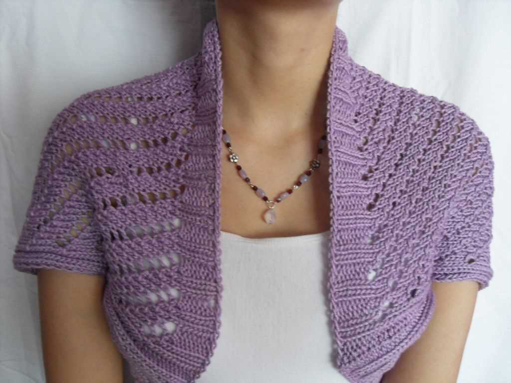 Free shrug pattern knit
