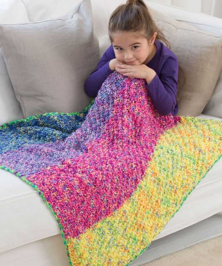 Red heart free knitting patterns for baby blankets
