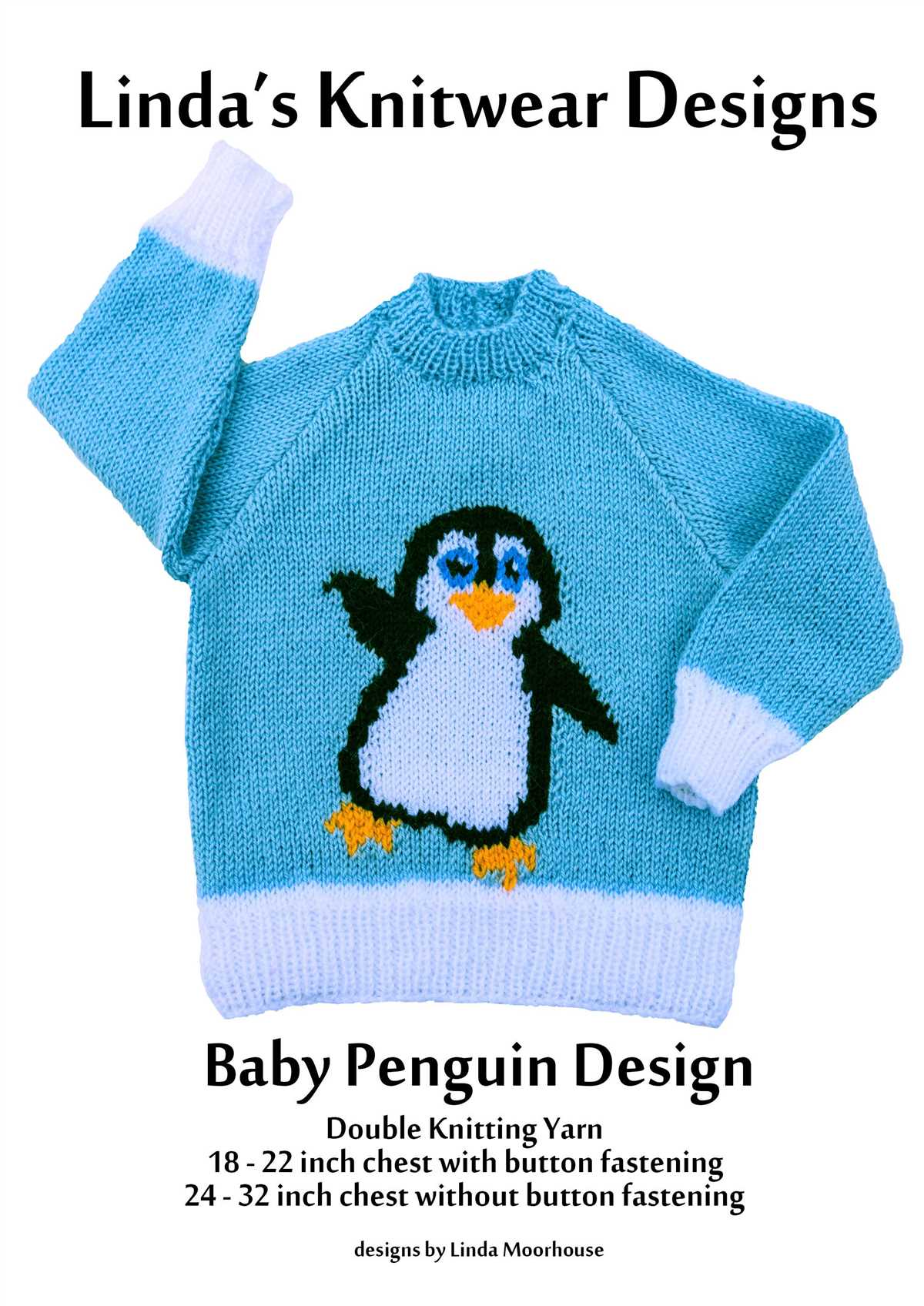 Knitted penguin jumper pattern