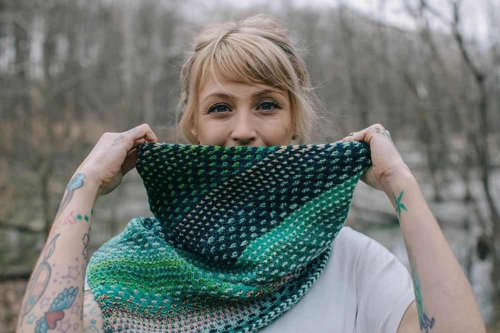 Asymmetrical scarf knitting pattern free