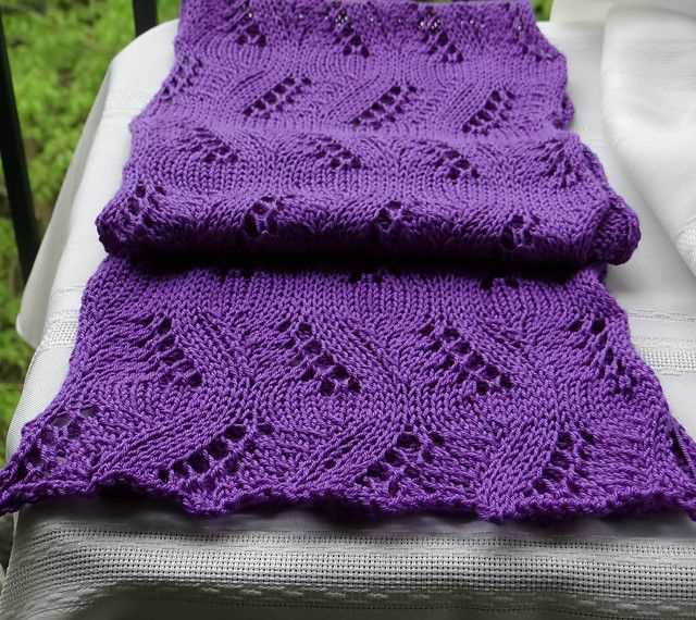 Free online scarf knitting patterns