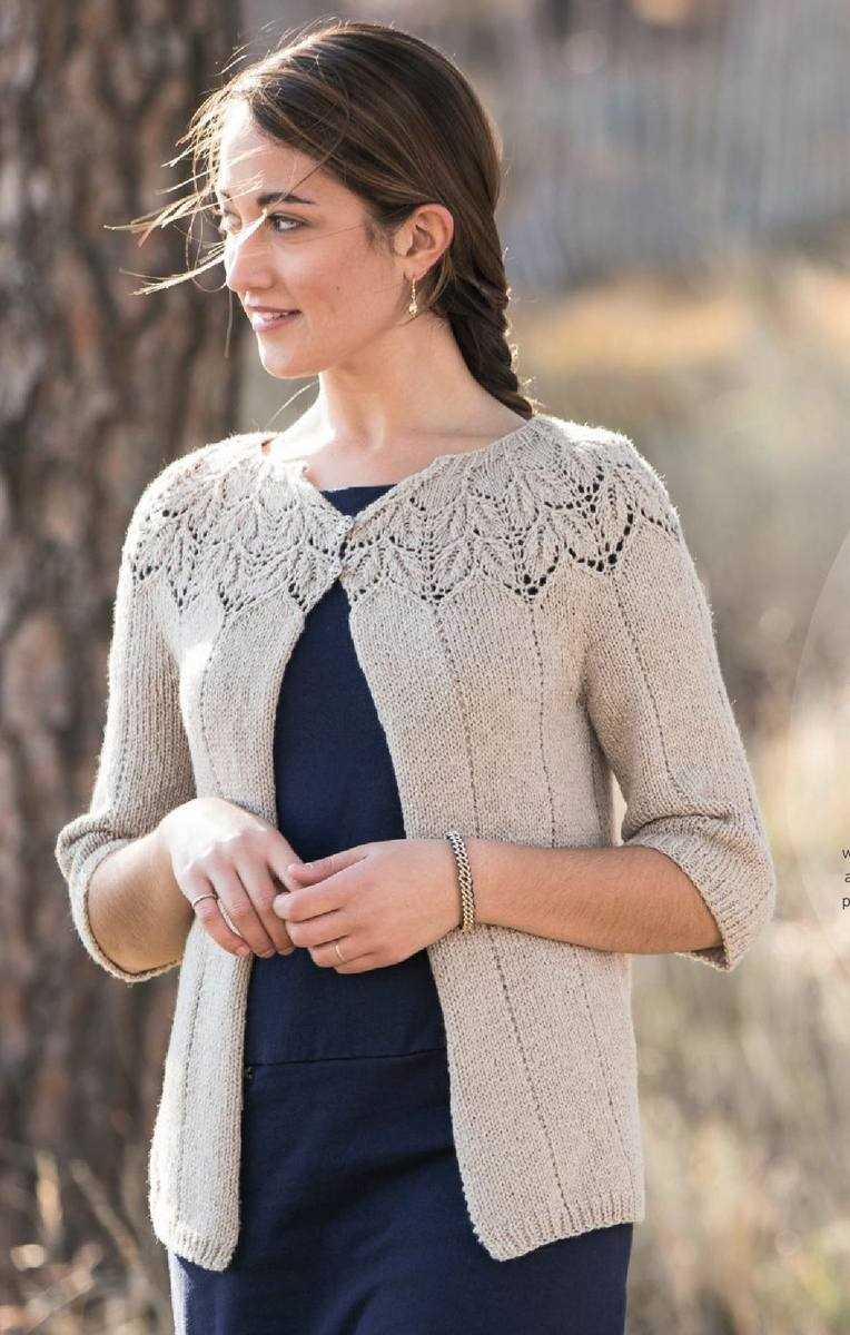 Slouchy cardigan knitting pattern free