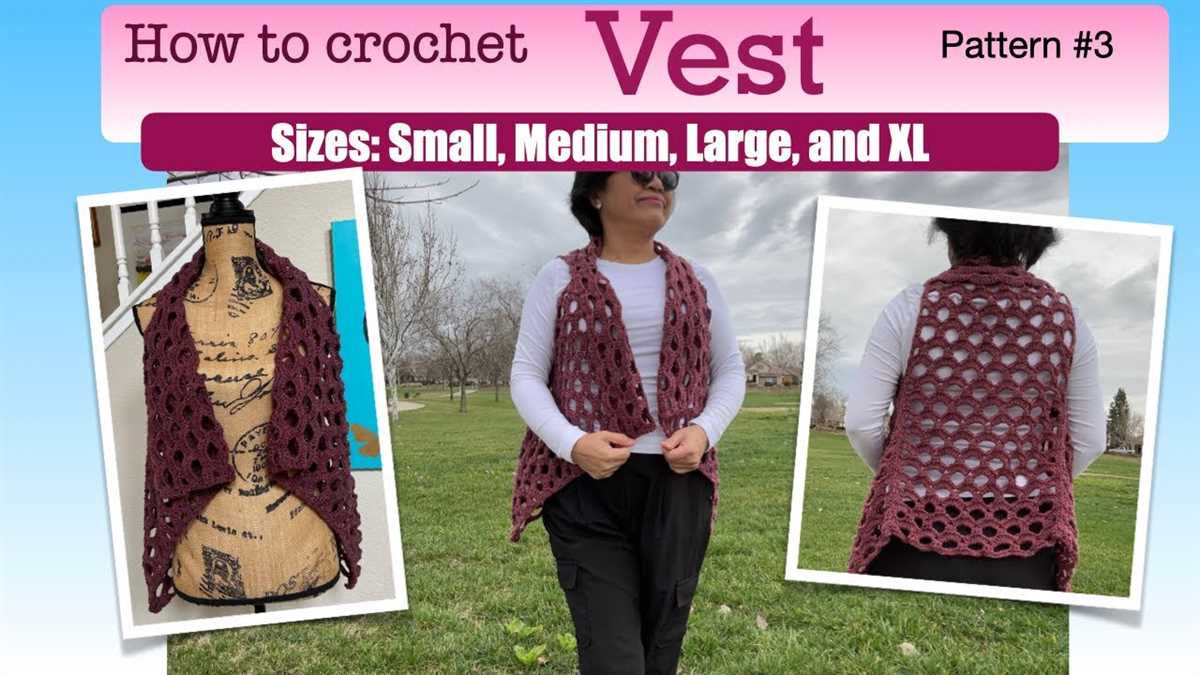 Knit vest pattern easy