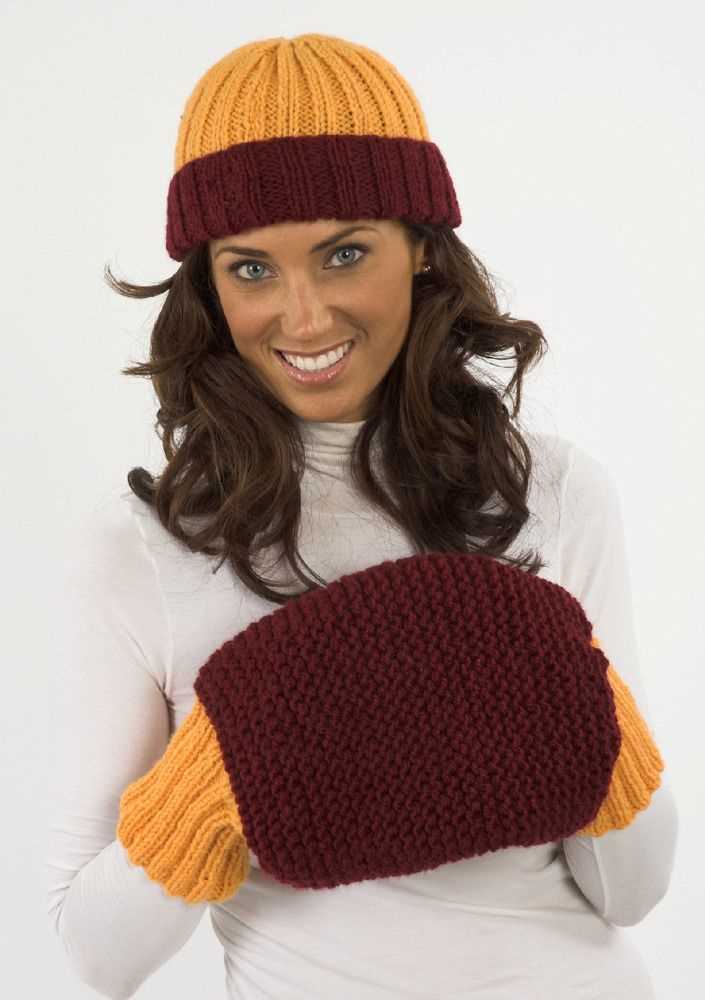 Knitted twiddle muffs pattern