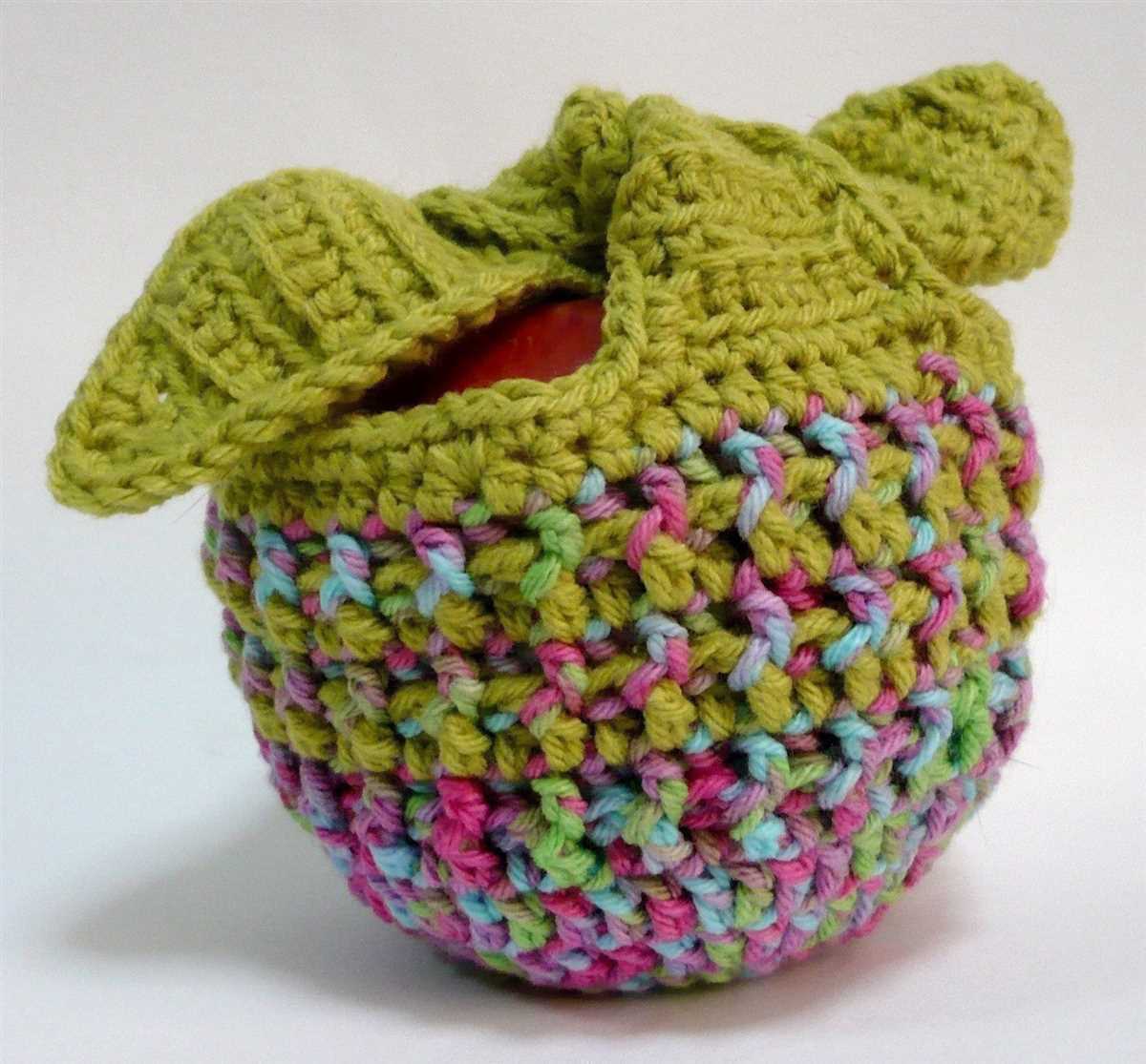 Apple cozy knitting pattern