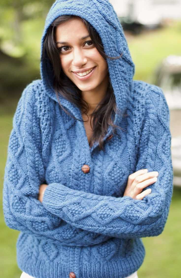 Knitted hoodie pattern free