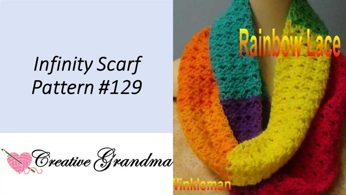 Lion brand knit scarf pattern