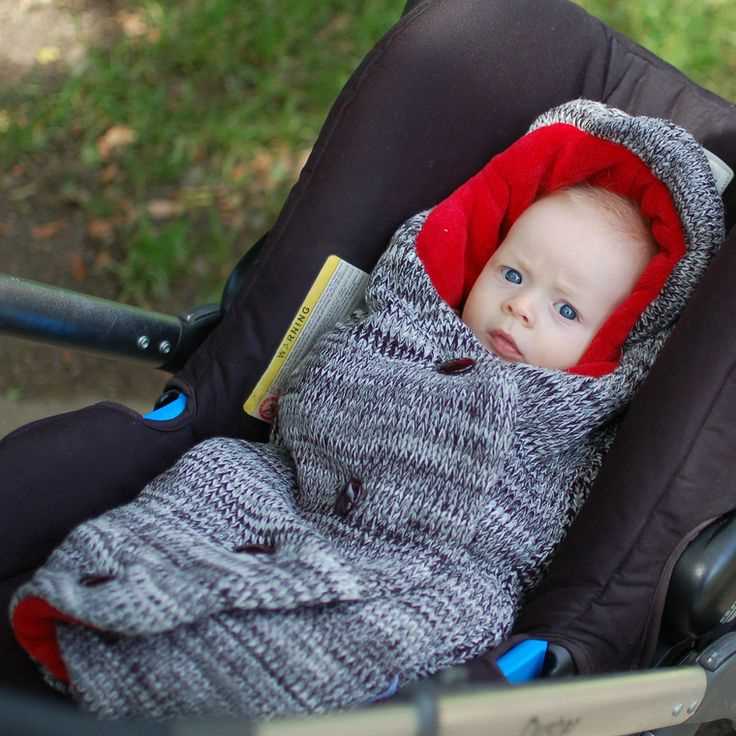 Knitted car seat blanket pattern