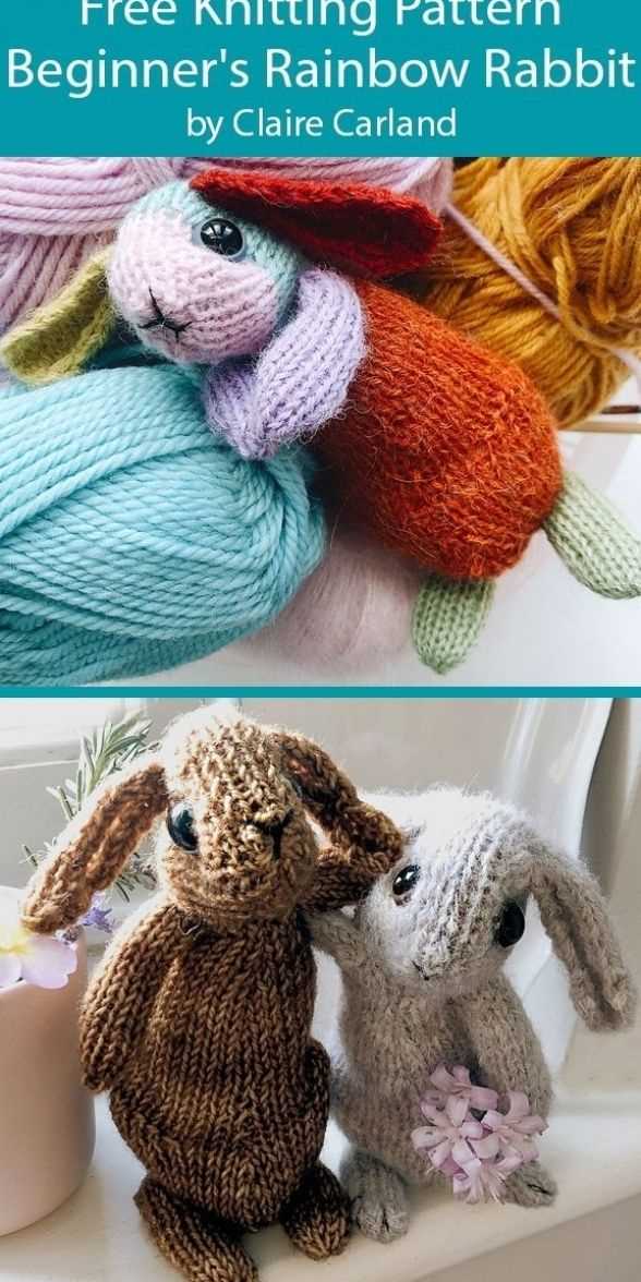Knitting bunny pattern