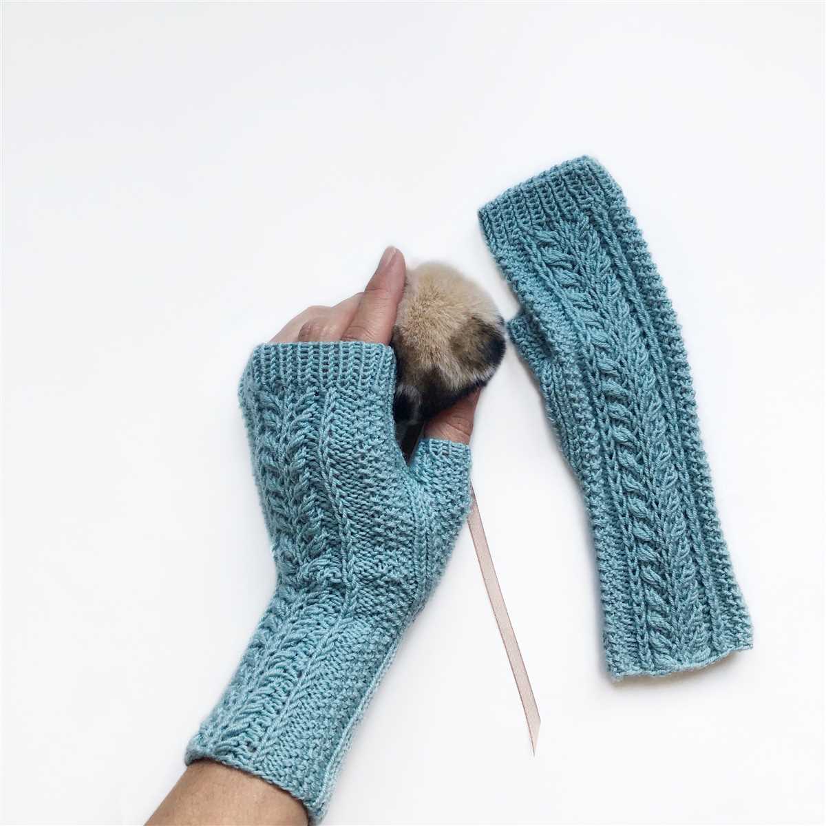 Knit mitten pattern bulky yarn