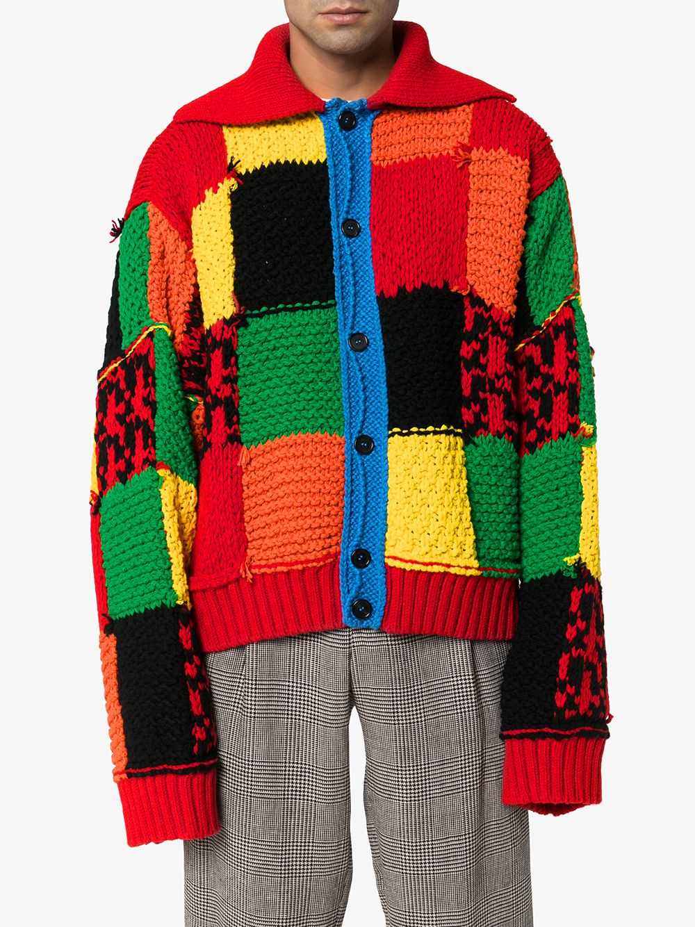 Jw anderson cardigan knit pattern