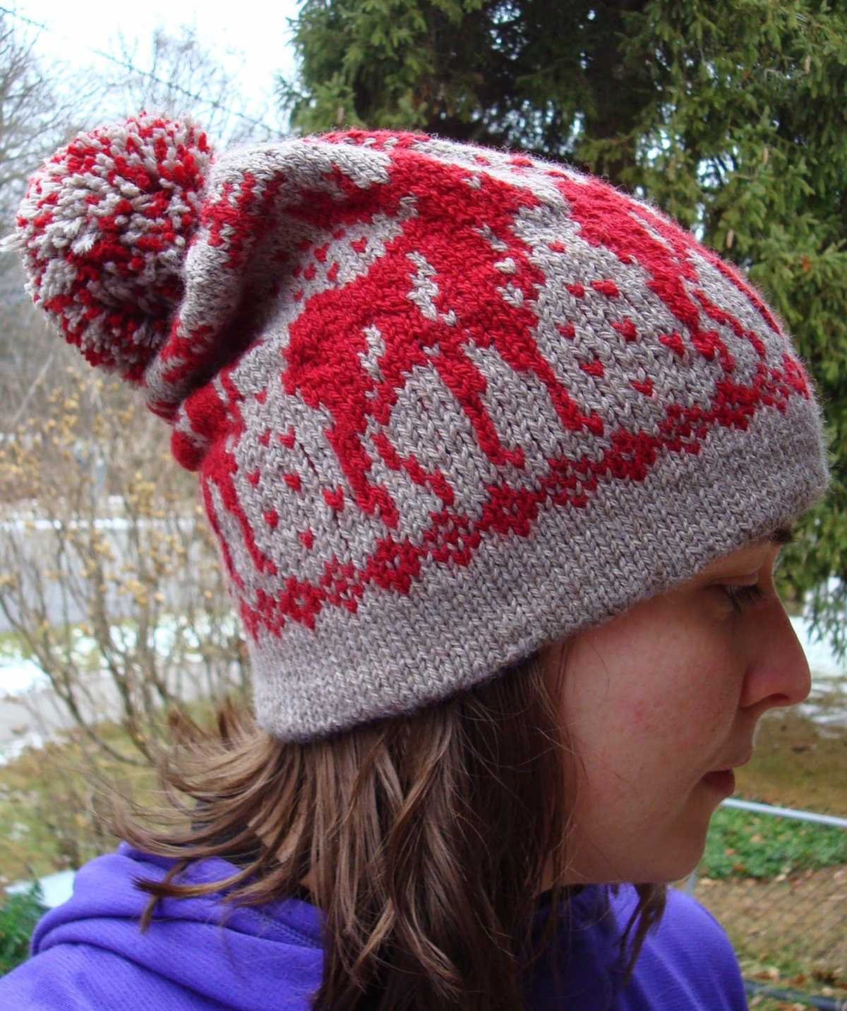 Moose hat knitting pattern