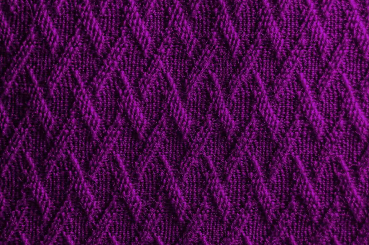 Knitting texture patterns