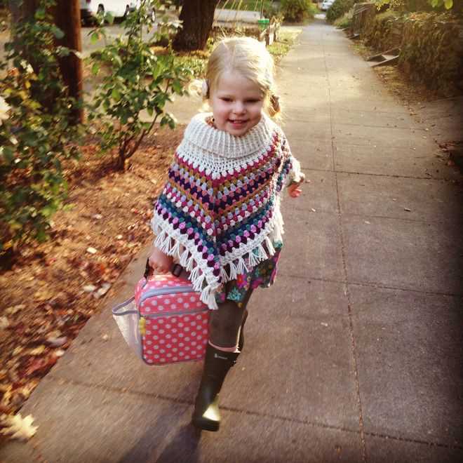 Free knitted poncho patterns for adults