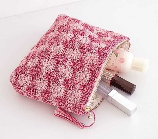 Knitting patterns for pouches