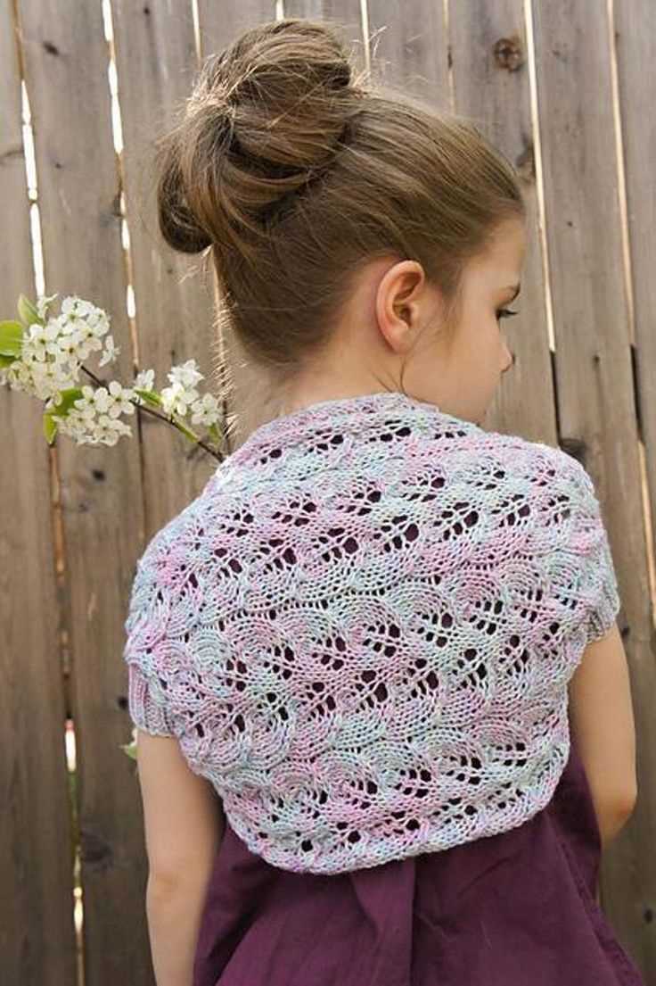 Ballet shrug knitting pattern